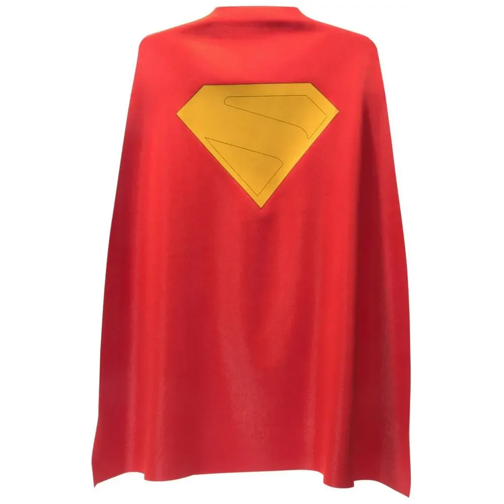 DC Comics, SUPERMAN Power Cape Set, Super Heroes Halloween Costume for Kids with